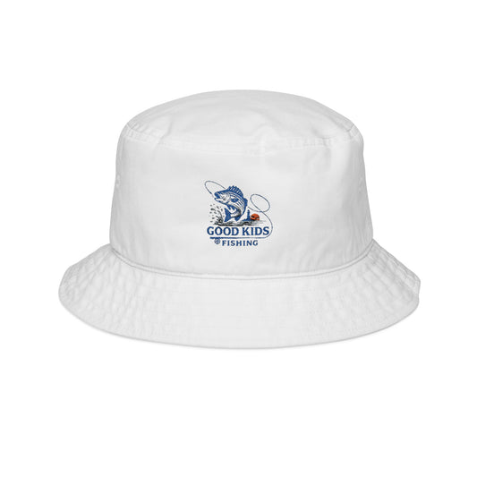 GoodKids Fishing Embroidered Bucket Hat